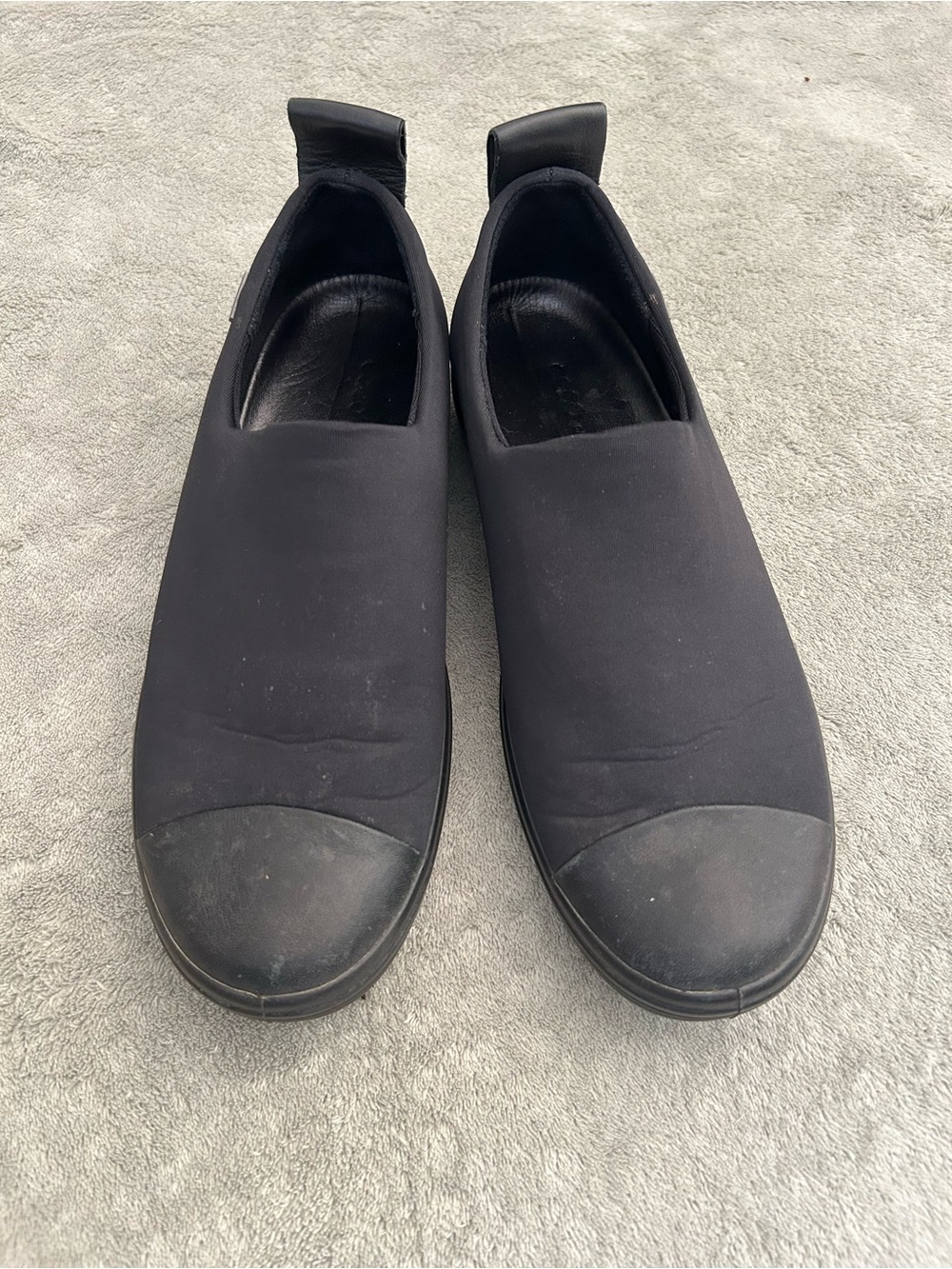 Black Slip-Ons Ecco’s